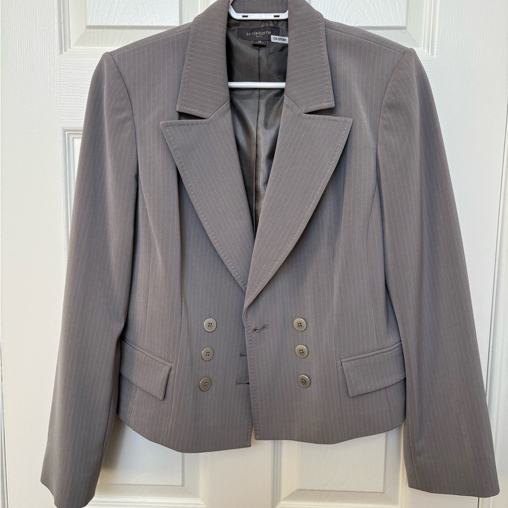 Liz Claiborne grey jacket